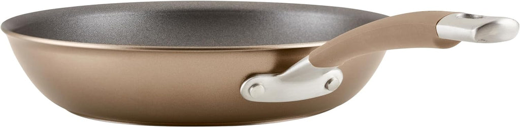 Premier Professional Hard Anodized Nonstick Cookware Induction Pots and Pans Set Nonstick, Home Essentials, 12-Piece, Bronze